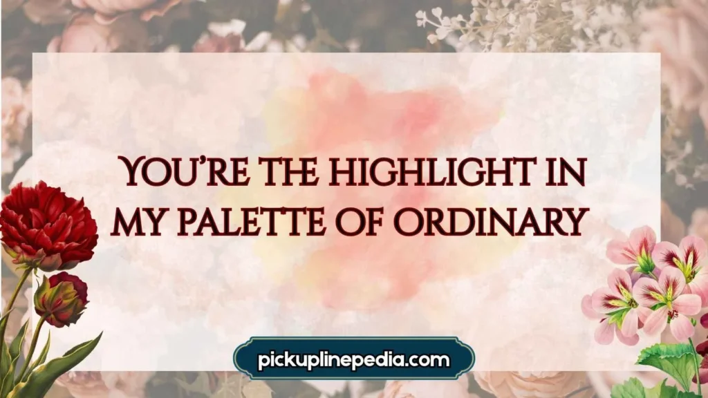 Color Pick Up Lines for Flirting