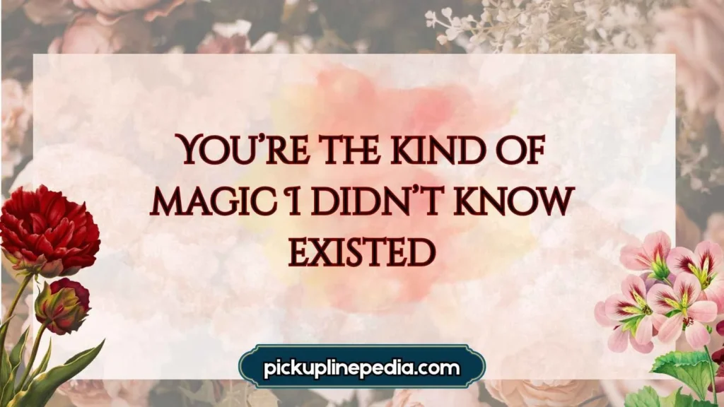 Smooth Pickup Lines for Effortless Charm