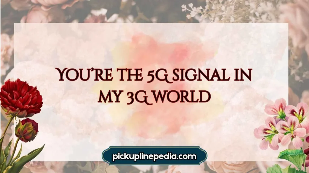 Bold WiFi Pickup Lines for Confident Flirters