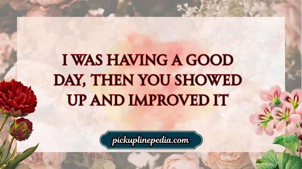 Nice pickup lines to ask a girl