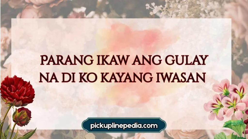 Pea Pickup Lines Tagalog