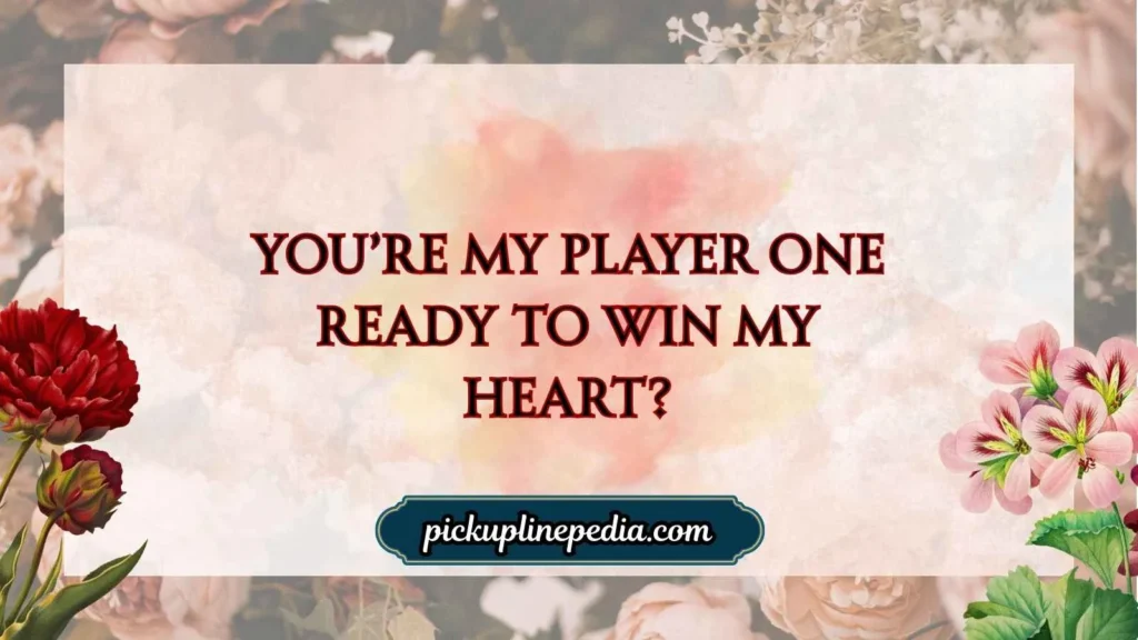 Pop Culture Geek Pickup Lines