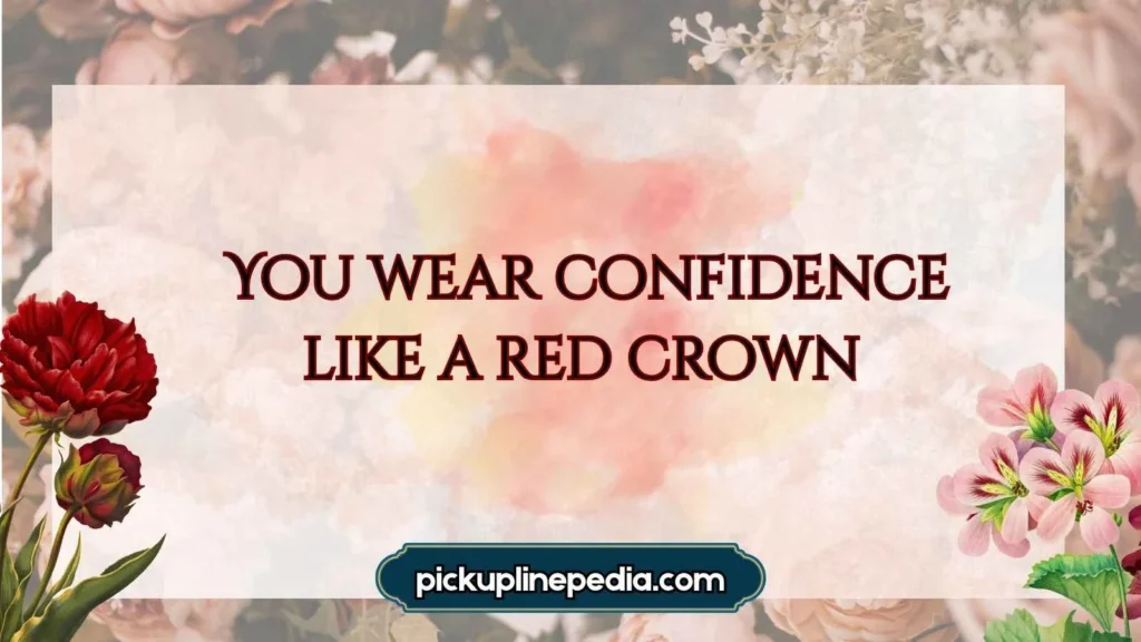Red Pickup Lines for Him
