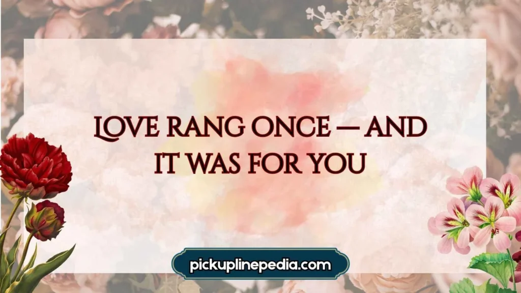 Best Bell Pickup Lines 