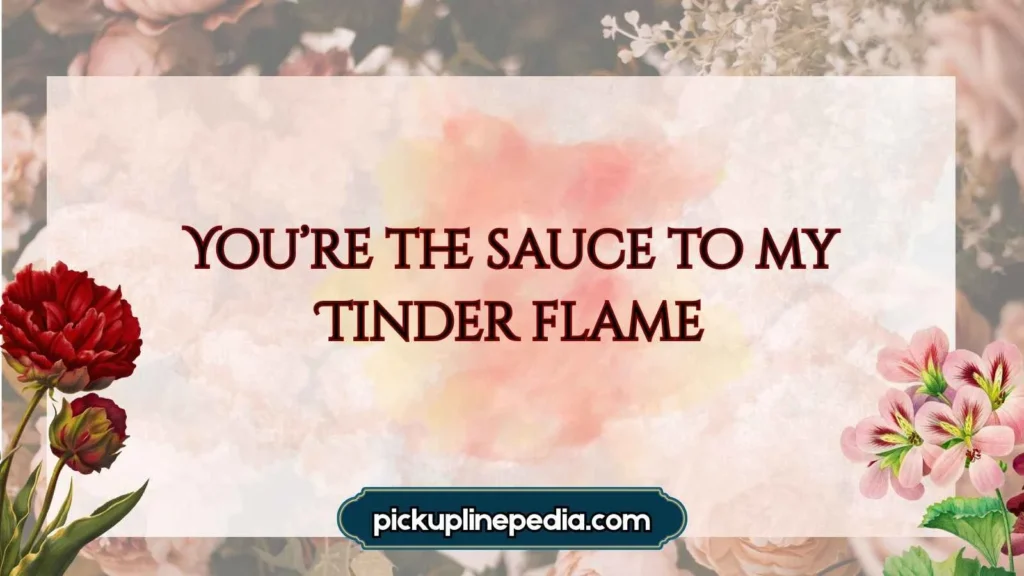 Tinder BBQ Pickup Lines