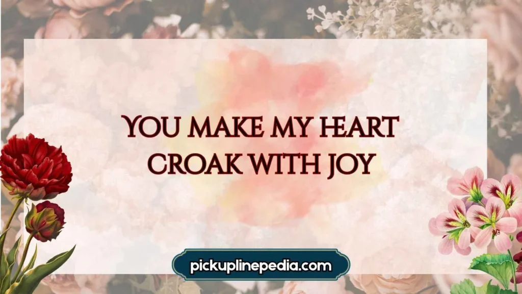 Best Bog Pickup Lines