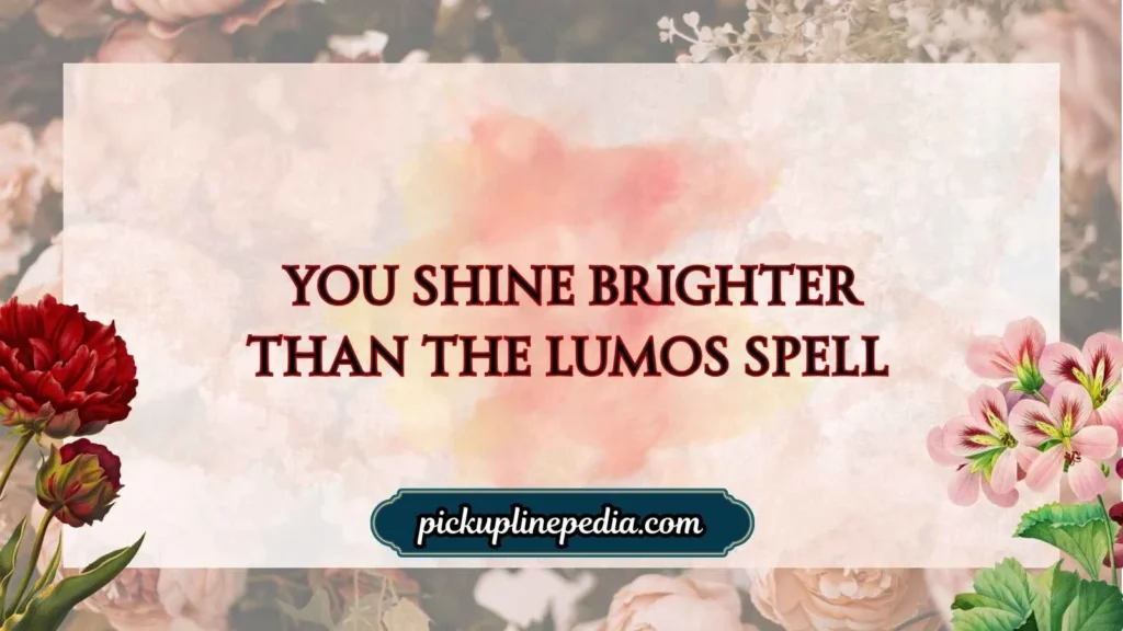 Best Harry Potter Pick Up Lines