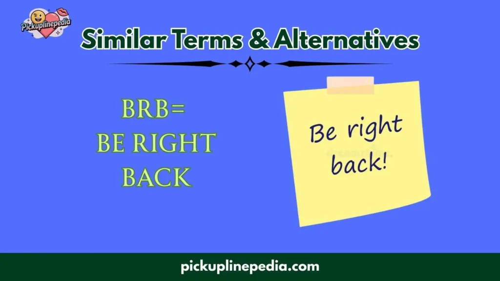 Similar Terms & Alternatives