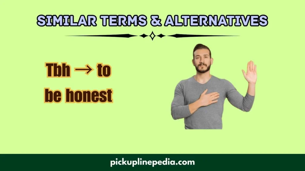 Similar Terms & Alternatives