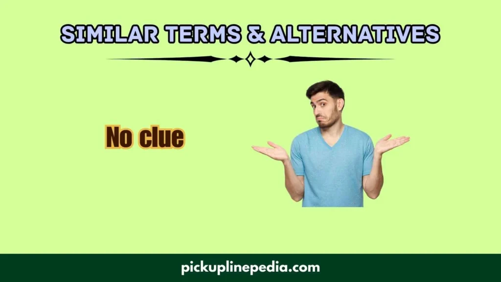 Similar Terms & Alternatives
