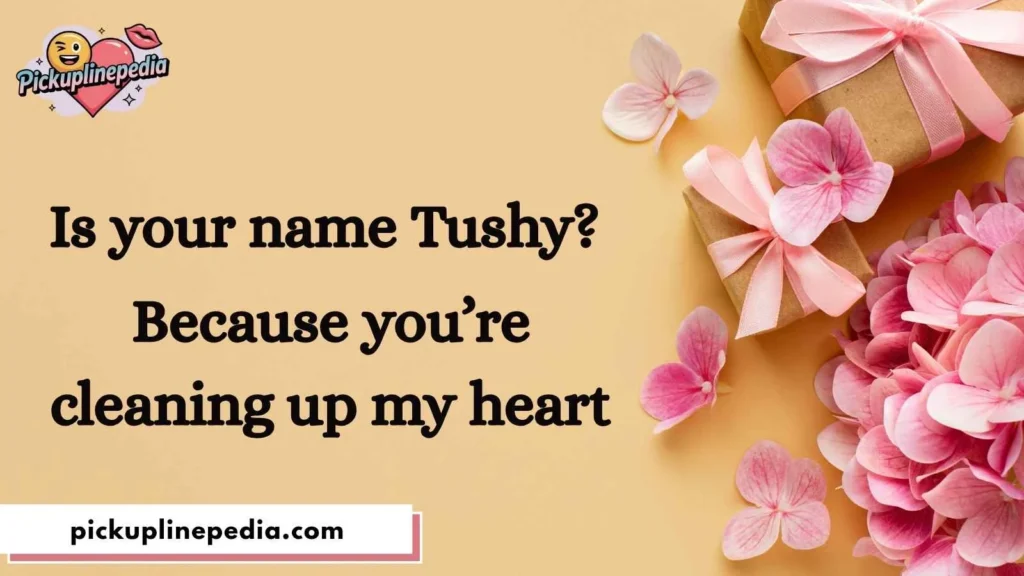 Bidet-Inspired Pickup Lines
