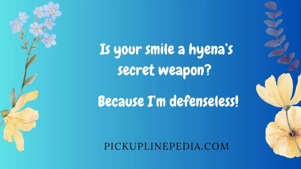 Cheeky Hyena Themed