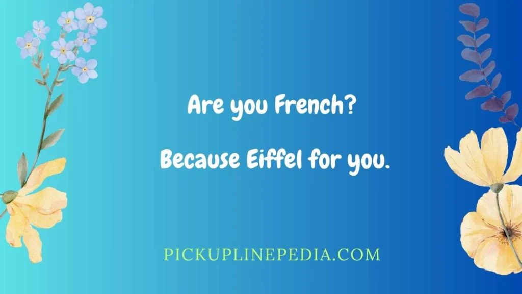 Cheesy Joke Pickup Lines