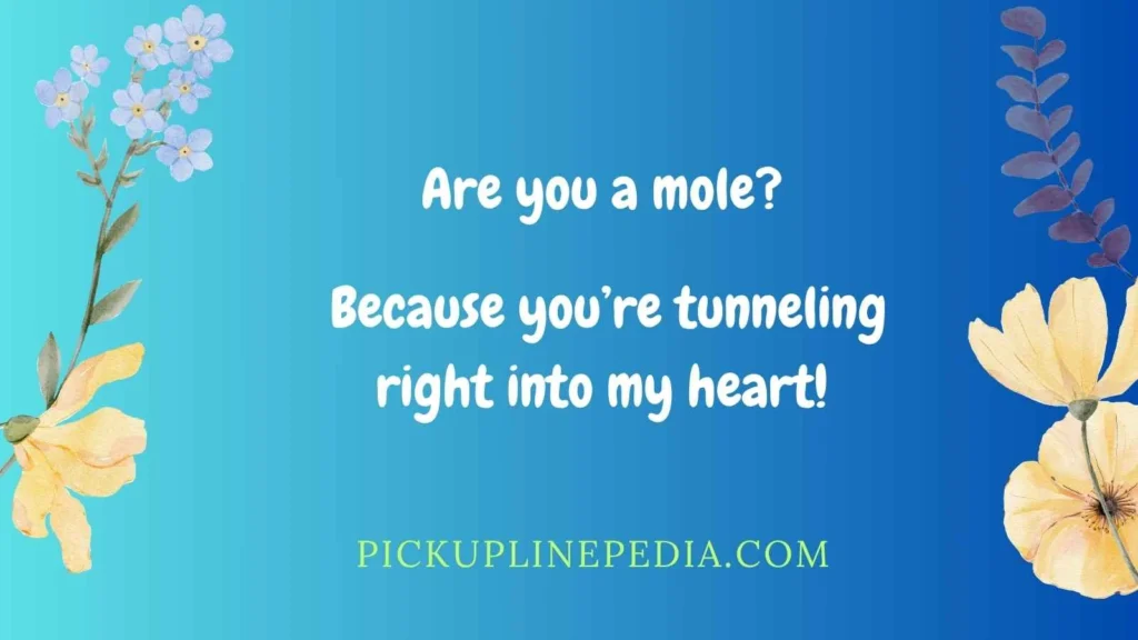 Cheesy Mole Pickup Lines