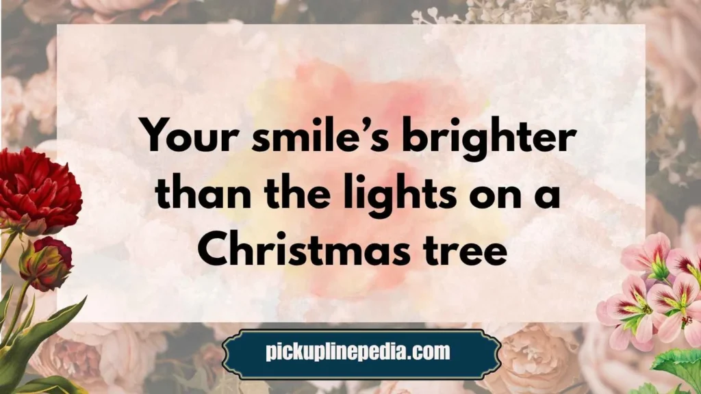  Christmas Tree Santa Pickup Lines