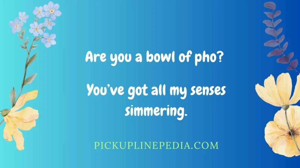 Classic Pho Pick Up Lines