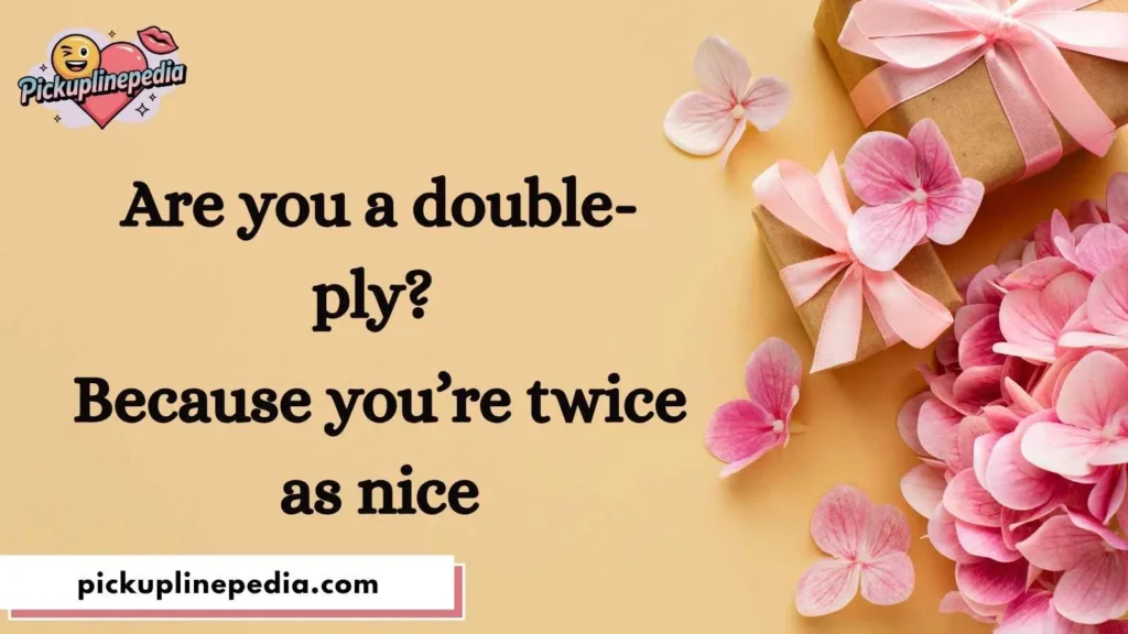 Funny Toilet Paper Pickup Lines
