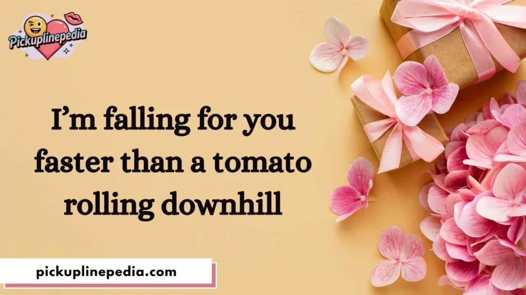 Funny Tomato Pickup Lines