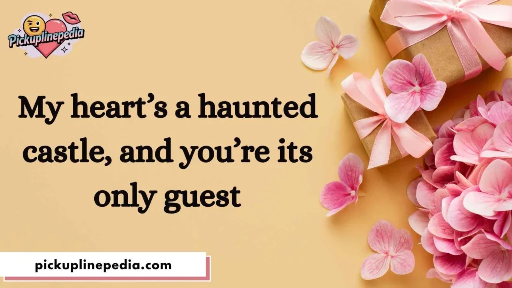 Gothic Flirtation Pickup Lines