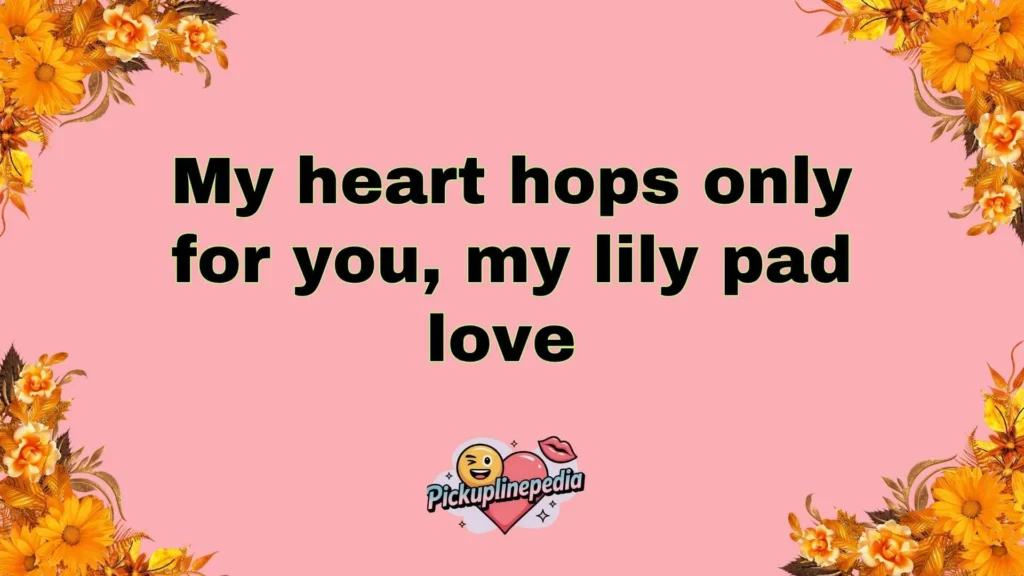 Romantic Toad Pick Up