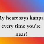 Sake Pickup Lines