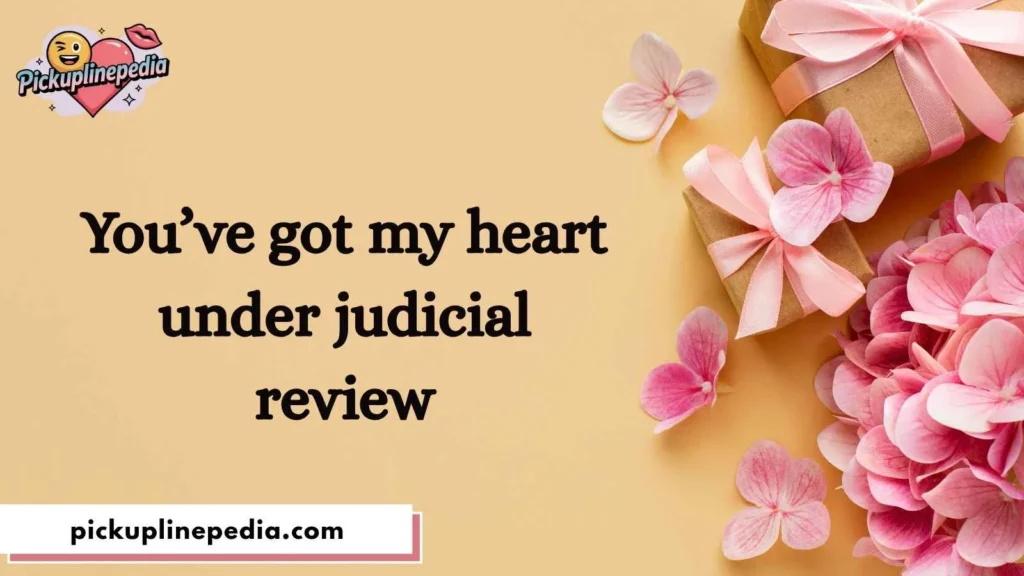 Supreme Court Pickup Lines