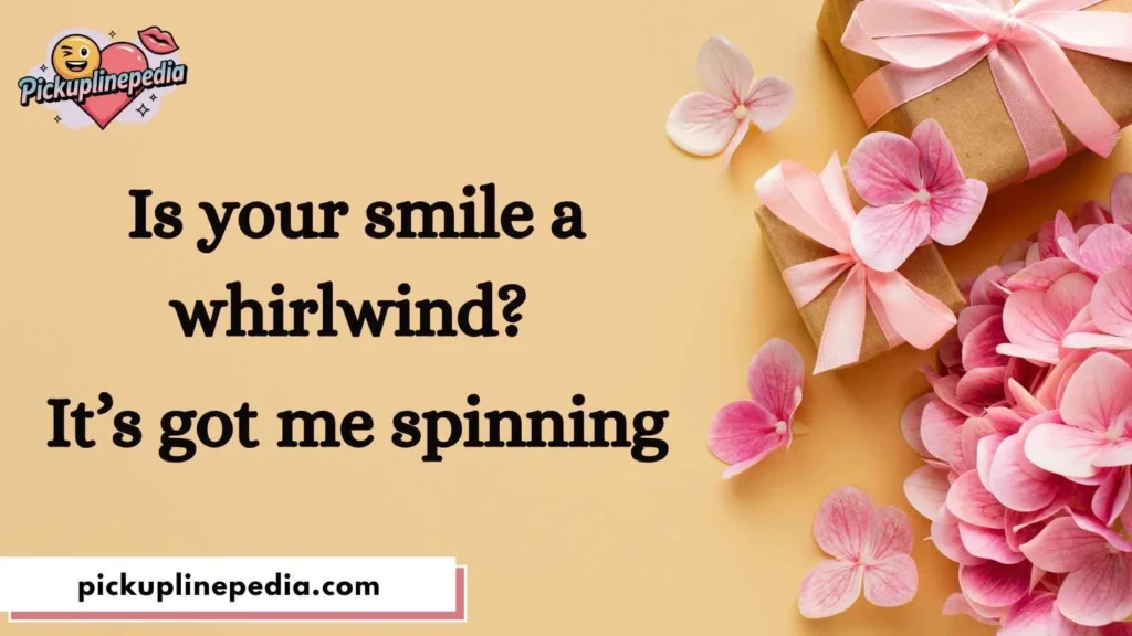 Windy Weather Pickup Lines