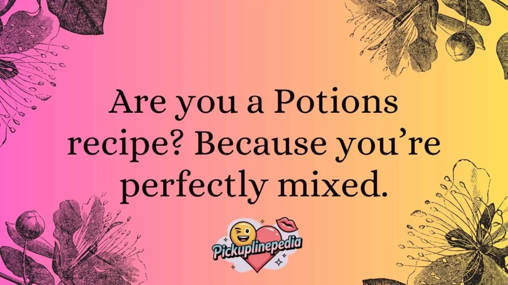 Witty Potions and Spells-Themed Lines