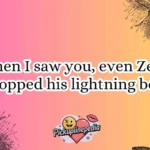 Zeus Pickup Lines